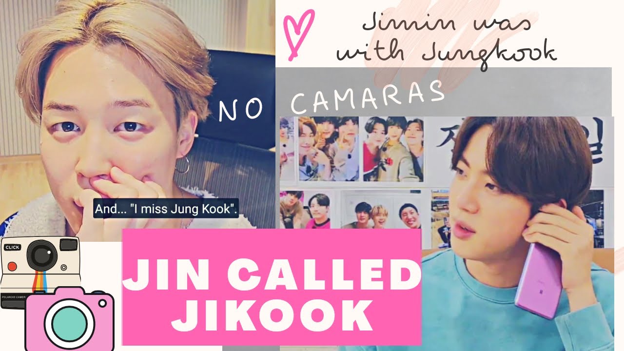 Jikook together when the cameras are not around