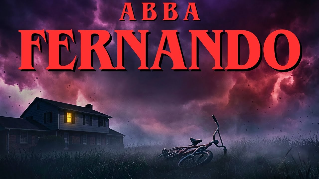 ABBA - Fernando (Lyrics & Visualizer) | Stranger Things Aesthetic - Retro Sci-Fi Visualizer