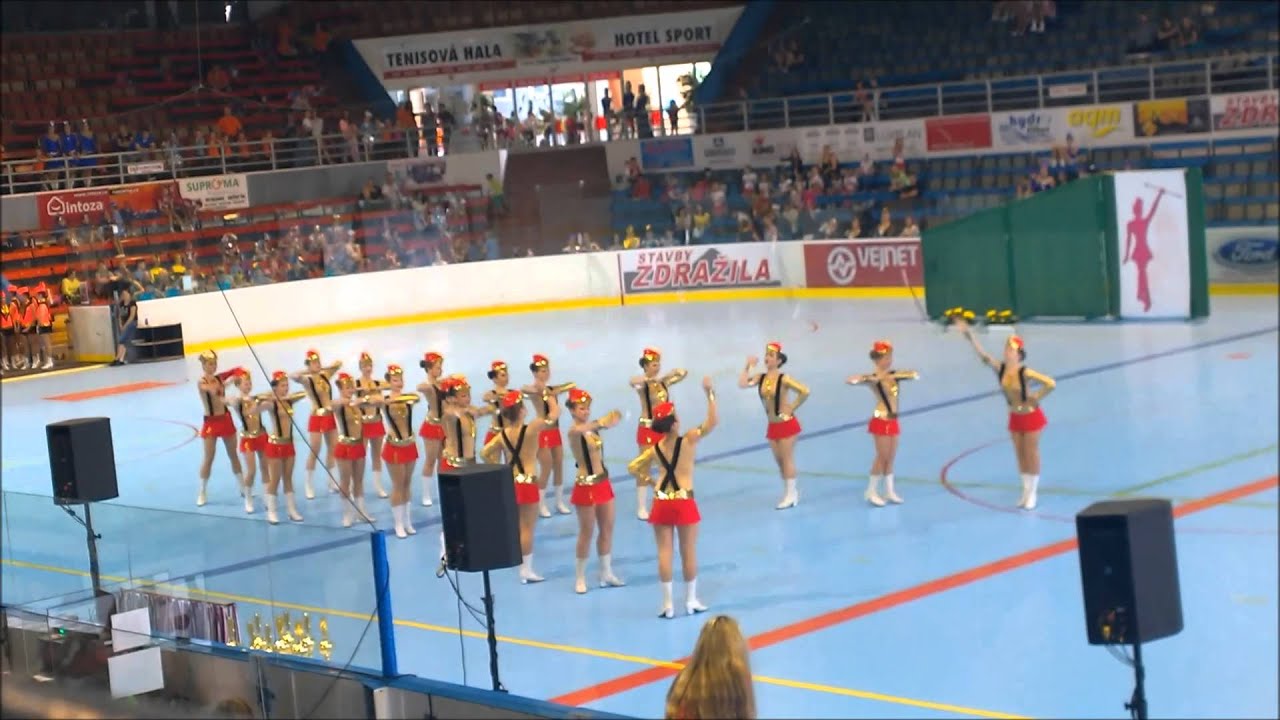 Mažoretky Elité Ostrava Poruba II.Vicemistryně ČR
