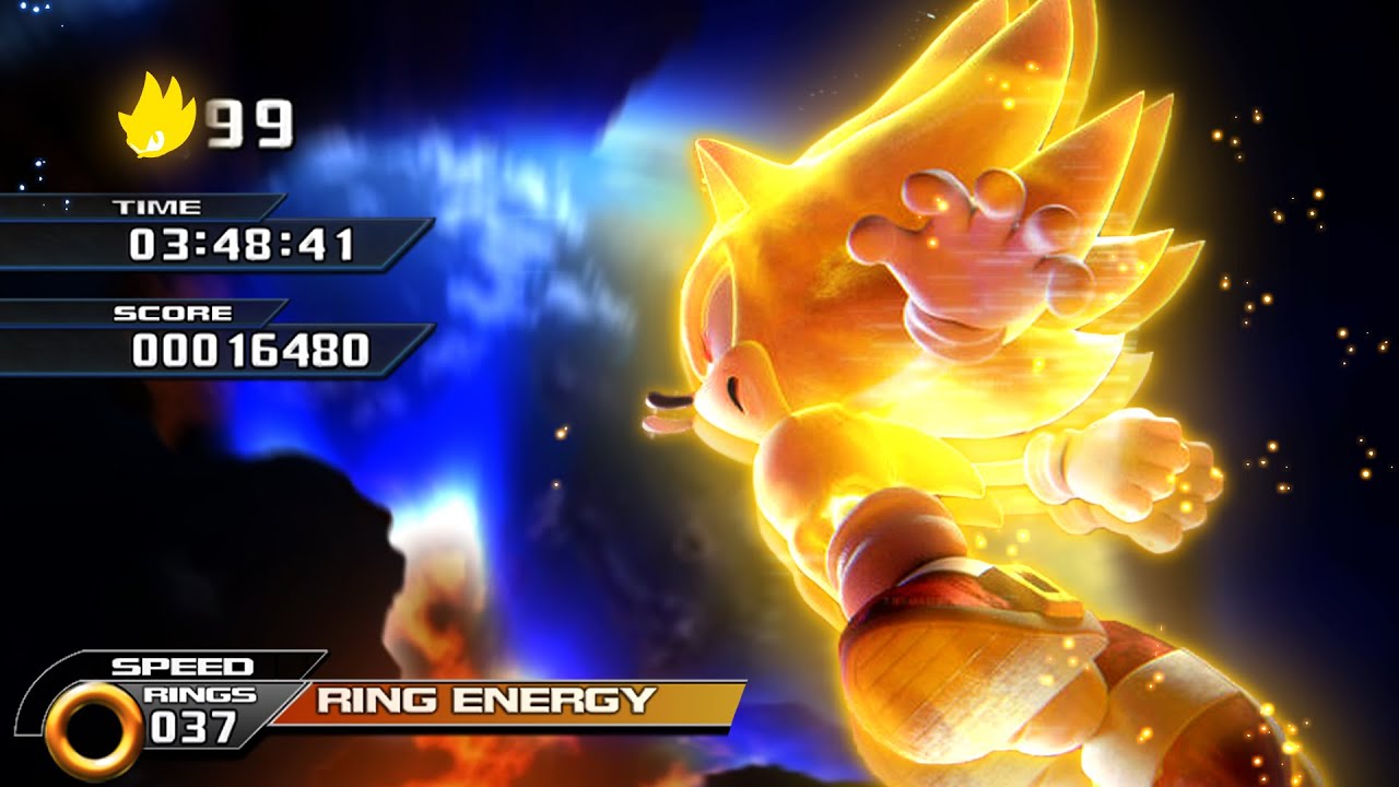 If Sonic Unleashed had a Playable Super Sonic...