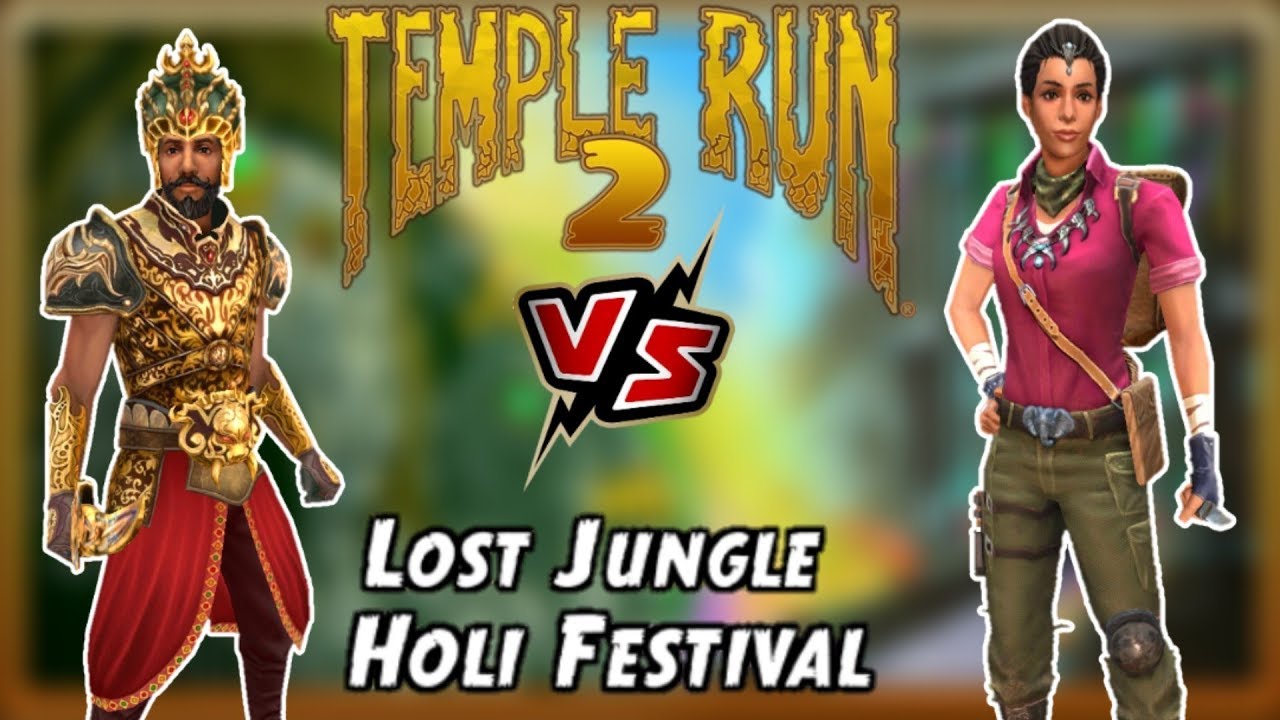 Rahi Raaja Regal VS Nidhi Nirmal | Lost Jungle VS Holi Festival Temple Run 2