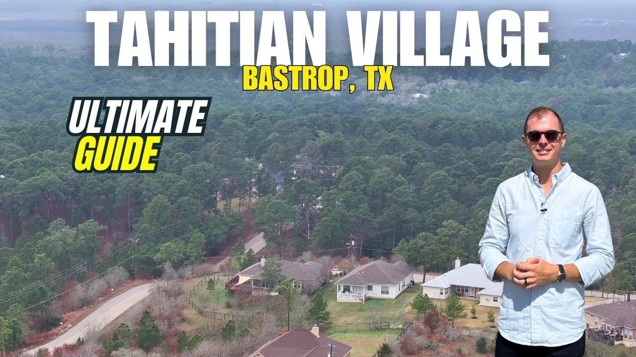 What is Tahitian Village?? Pine Trees, Golf Course, Colorado River, and Hills in in Bastrop!