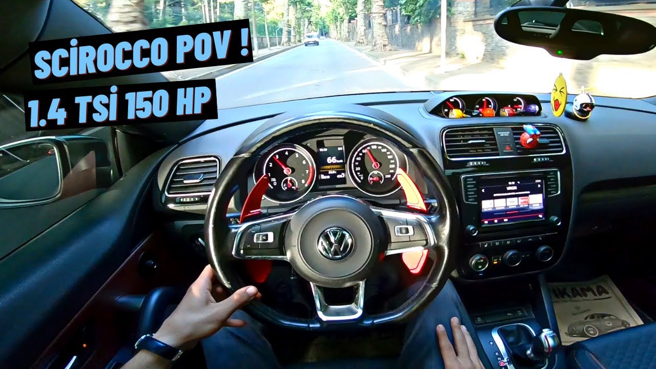 GARAJDA YATAN SCİROCCO'YU CANLANDIRDIM ! VW SCİROCCO 1.4 TSİ 150 HP POV SÜRÜŞ | VLOG