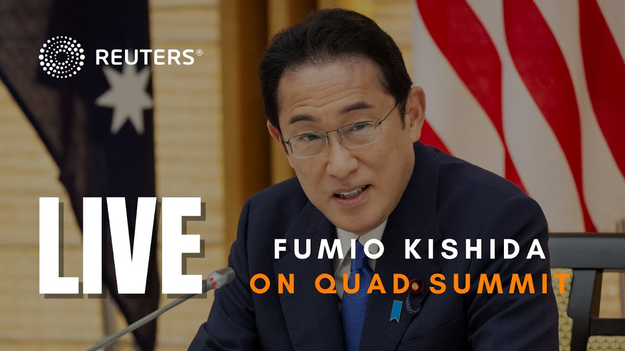 LIVE: Japan PM speaks to the media after Quad summit