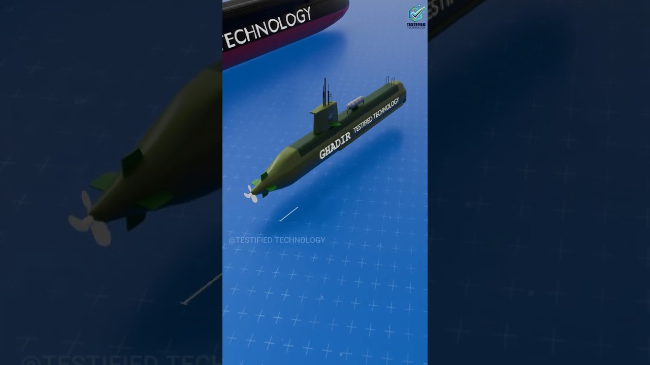 Iran&rsquo;s Secret Weapon Underwater , Ghadir-class midget submarine . testified technology