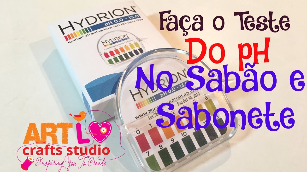 🔴 IMPORTANTE: Como Medir o pH do Sabão e Sabonete Caseiros ! IMPORTANT: Testing pH Of Your Soap E80