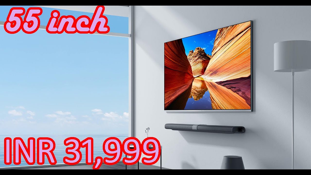 Mi Tv 55 inch QLED Tv first impression and Unboxing review unit/amazing pictures & sound BUT...