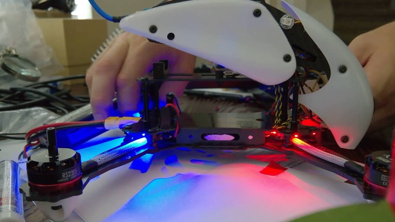 Robocat 270 LED test