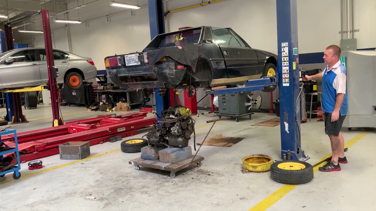 Fiat X1 9 Engine removal and strip down