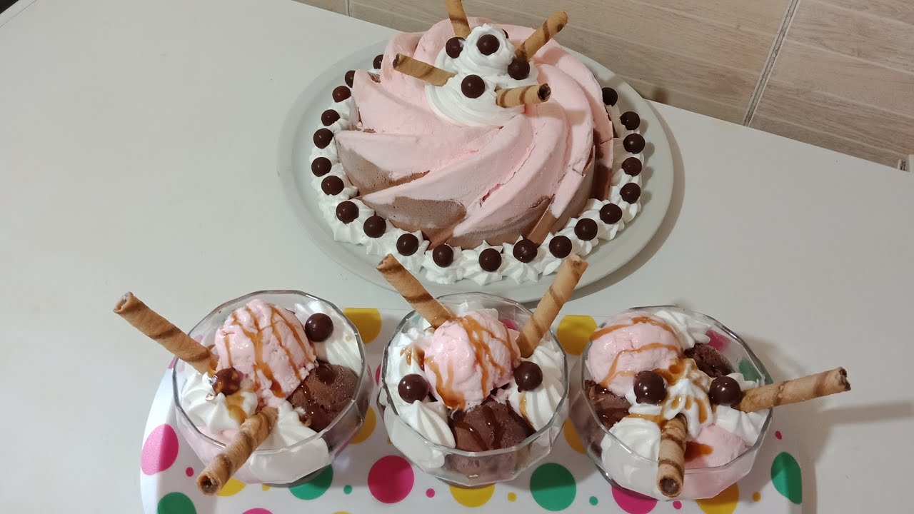 أسهل وألذ كلاص أو مثلجات بكمية وفيرة/glaces