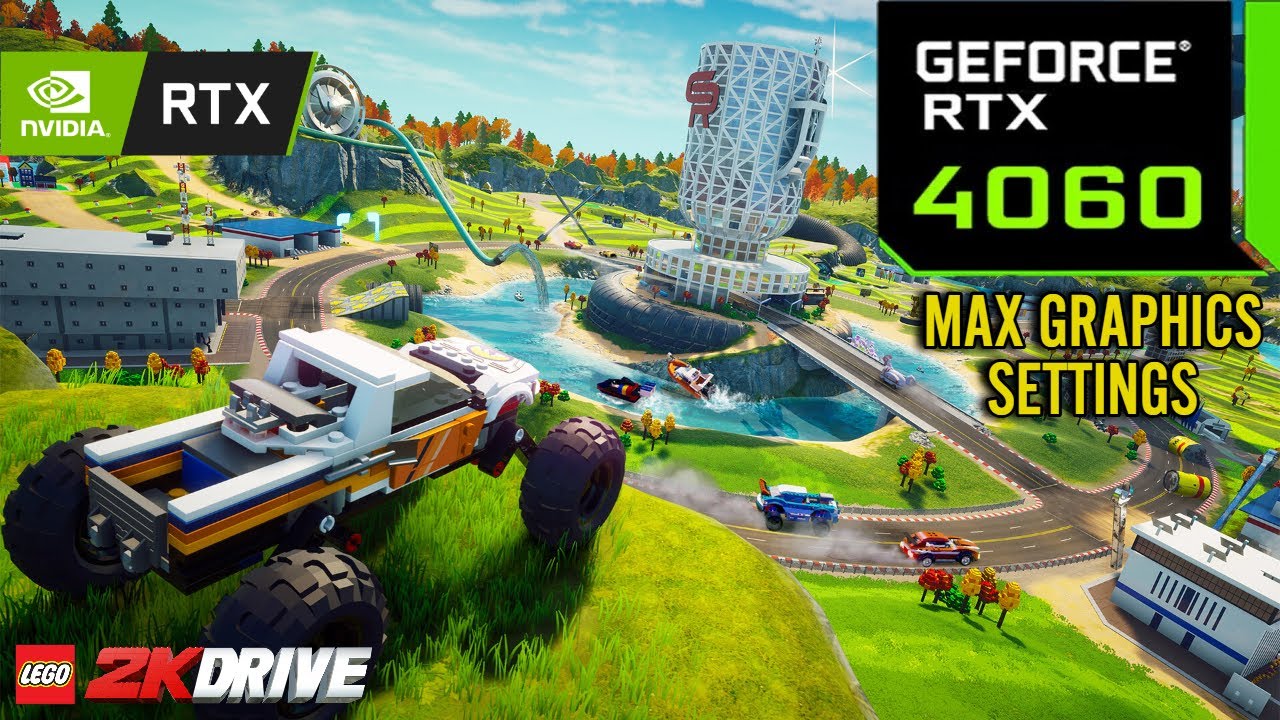 Lego 2K Drive : RTX 4060 8GB ( Maximum Graphics Settings )