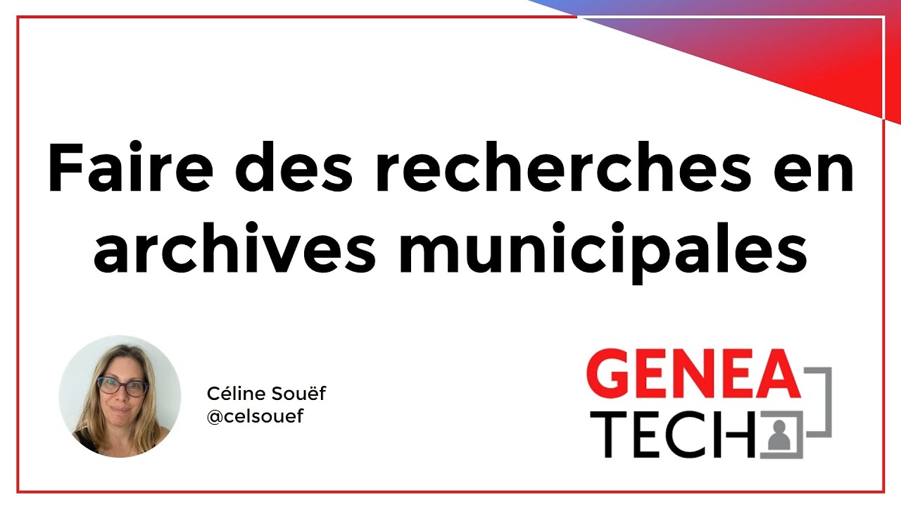 Faire des recherches aux archives municipales