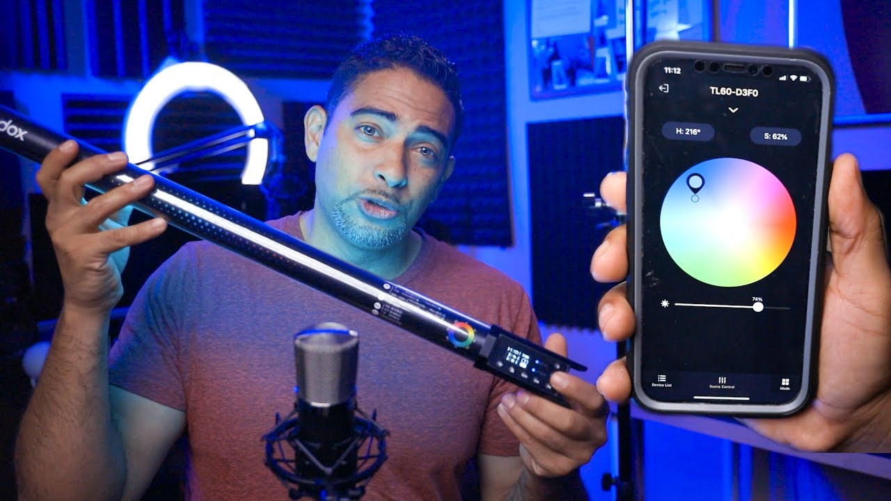 Как использовать лампу Tube Light | GODOX TL60 RGB Tube Light | Обзор | Впечатления | Эффекты