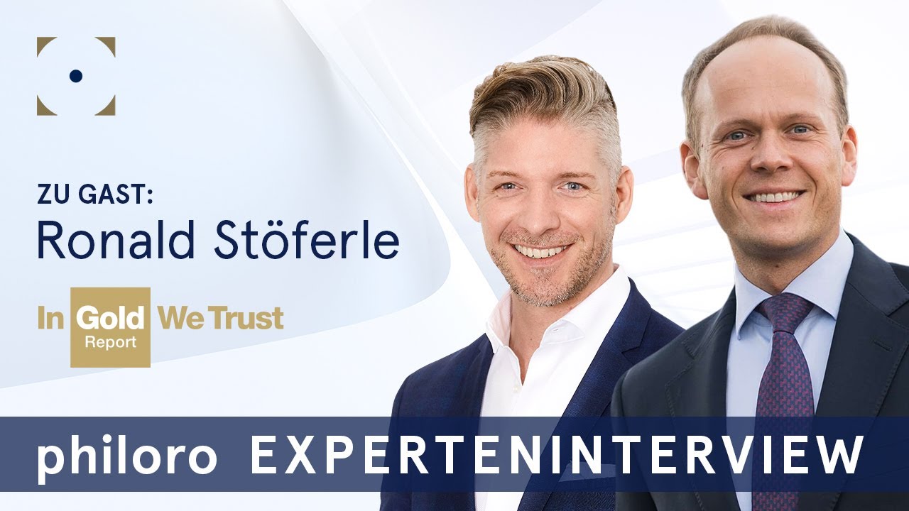 Experteninterview mit Ronald Stöferle - philoro GoldZeit