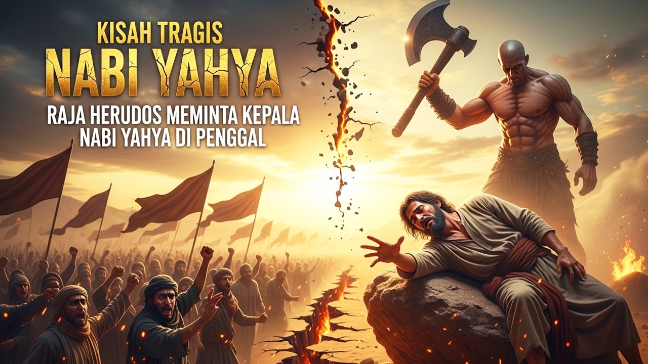 Kisah Nabi Yahya | Inilah Sebab Nabi Yahya Di Penggal Kepalanya Oleh Raja Herodes