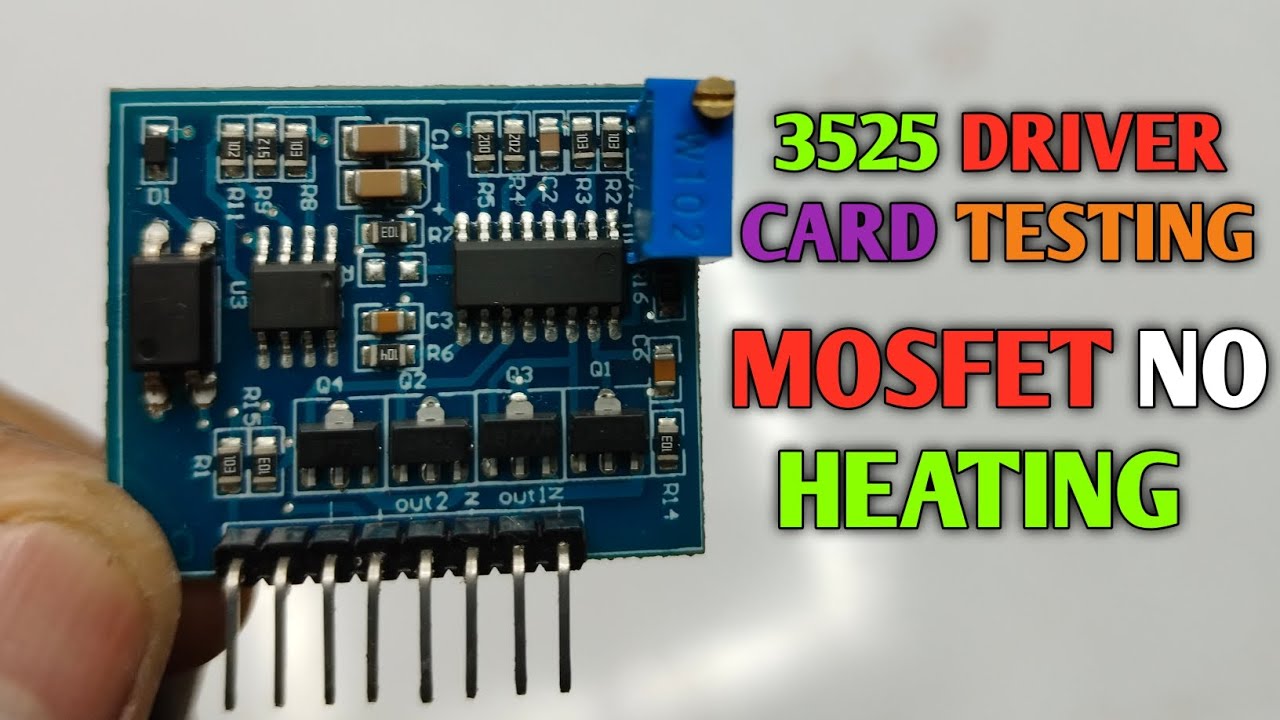 Sg3525 Ic With Lm358ic Inverter Driver Card Testing | Best Driver Card Ever
