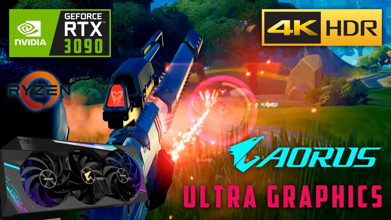 Fortnite Solo Gameplay 4K (No Commentary) ULTRA HD HDR RTX 3090 DLSS SPARTAGO eSPORTS