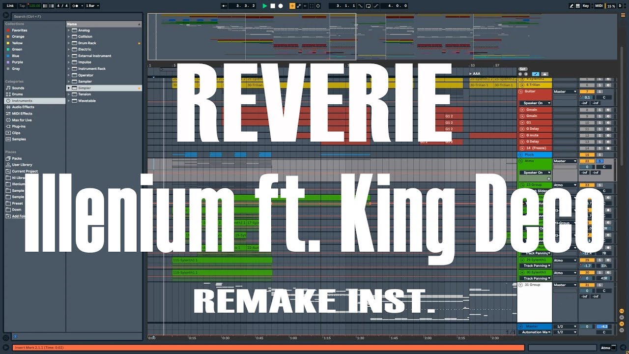 Illenium - Reverie (feat. King Deco) Instrumental Remake