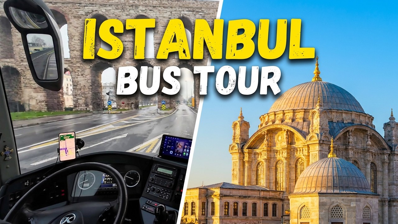Istanbul, by bus. Fatih-Zeytinburnu-Bakırköy