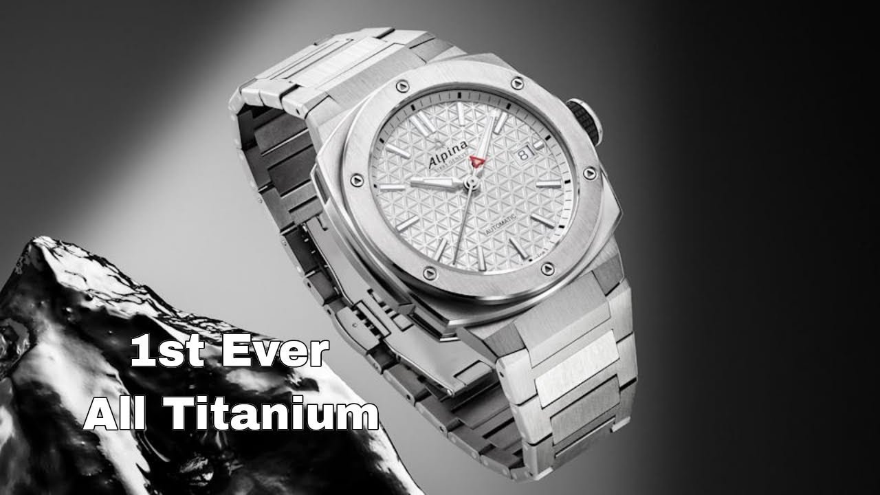 Alpina / Alpiner Extreme TITANIUM Auto white dial