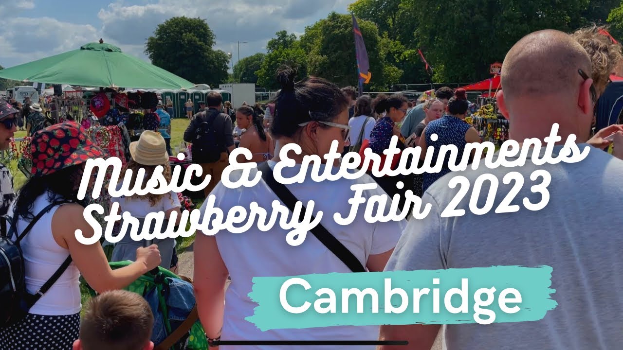Cambridge Strawberry Fair 2023, England