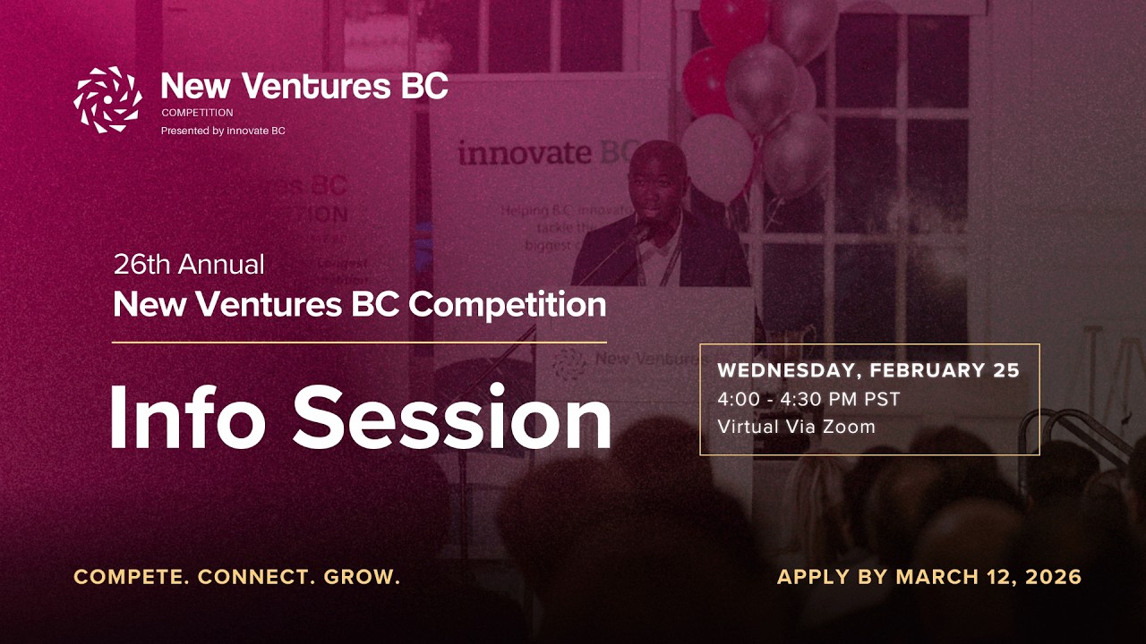2026 New Ventures BC Competition Info Session