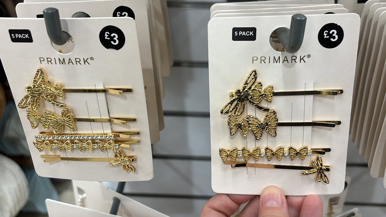 PRIMARK HAIR ACCESSORY AND JEWELLERY NEW COLLECTION, April 2024