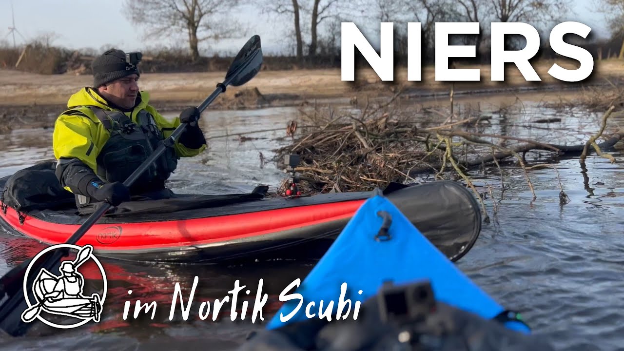 Die Niers von Wachtendonk bis Geldern - im Nortik Scubi Lite und Scubi 1XL