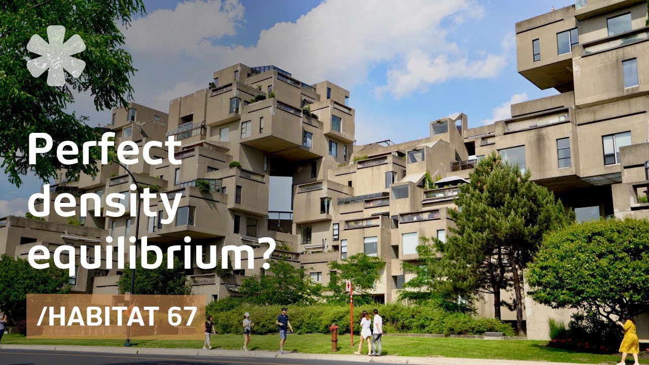 Habitat 67 stacks 354 prefabs that get urban/suburban balance