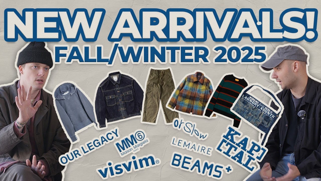НОВИНКИ ОСЕНЬ/ЗИМА 2025! | При участии Visvim, OrSlow, Kapital, Our Legacy и других!