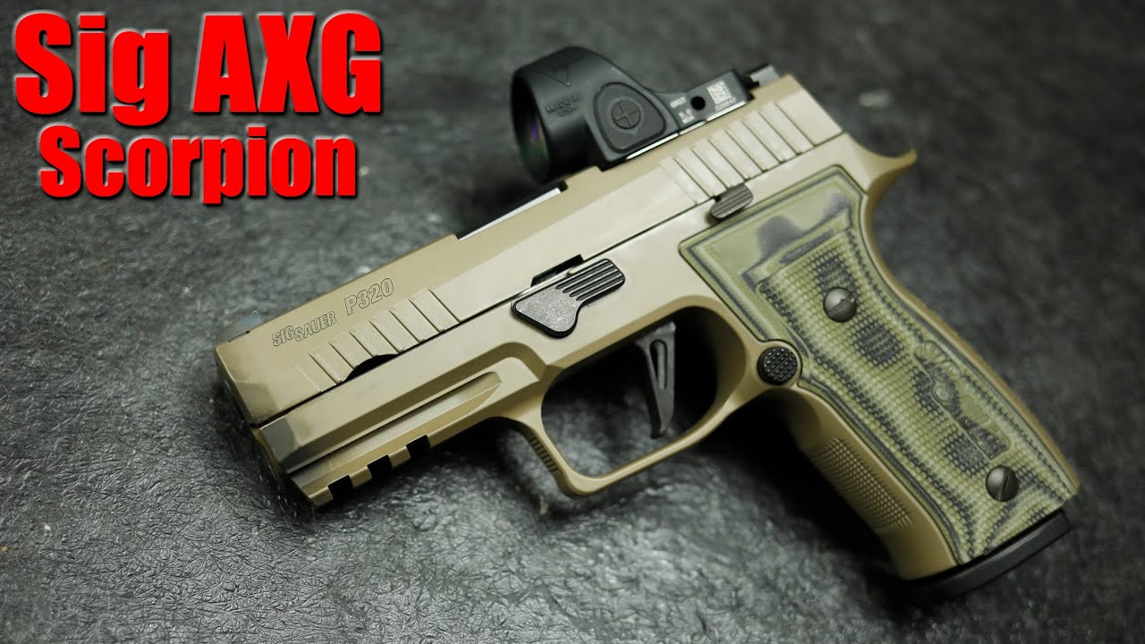 Sig Sauer P320 AXG Scorpion: First Shots & Impressions