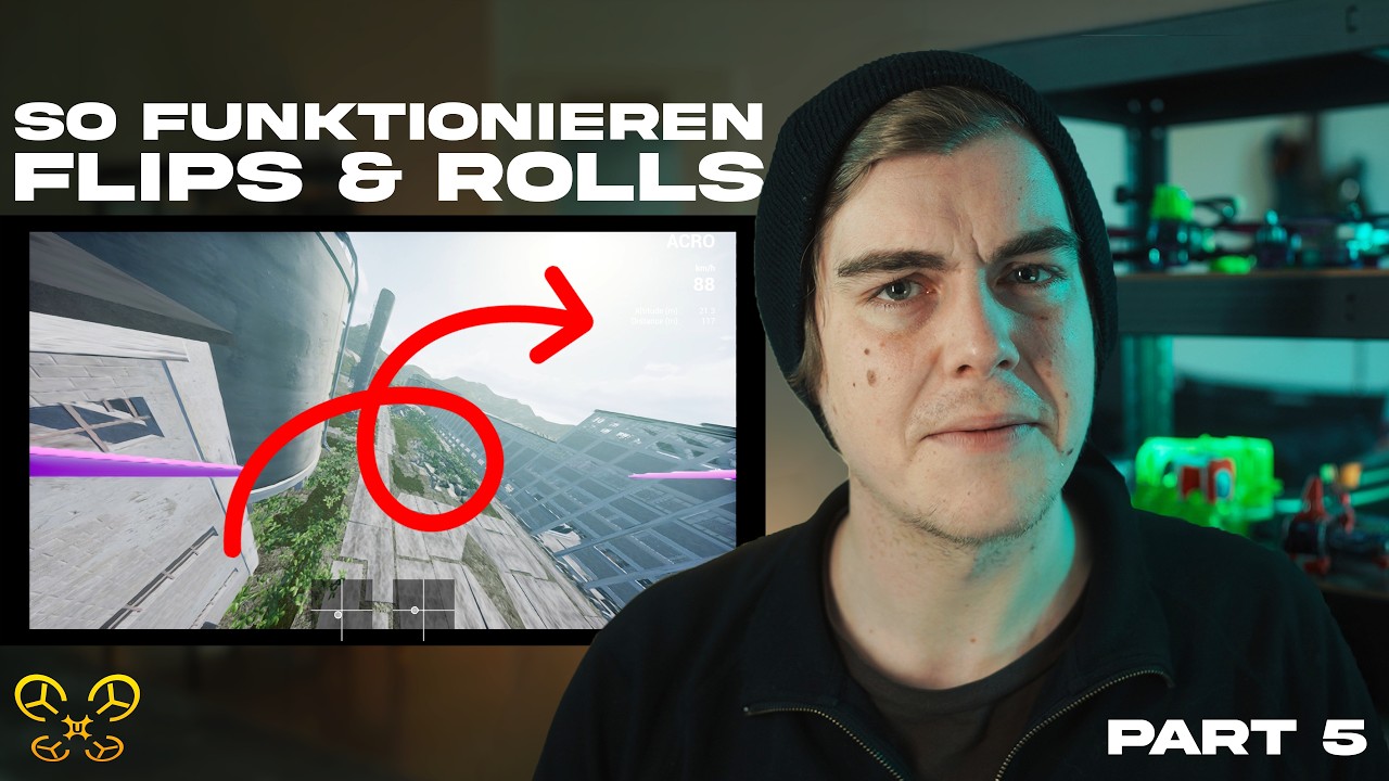 DEINE ERSTEN FPV FREESTYLE BASICS! | Flips und Rolls mit der FPV-Drohne