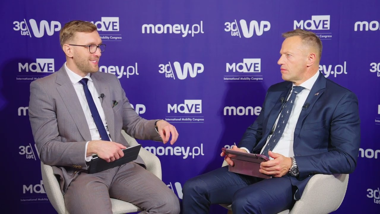 Studio MONEY.PL na MOVE 2025: Bernard Wieruszewski, MAN Truck & Bus Polska