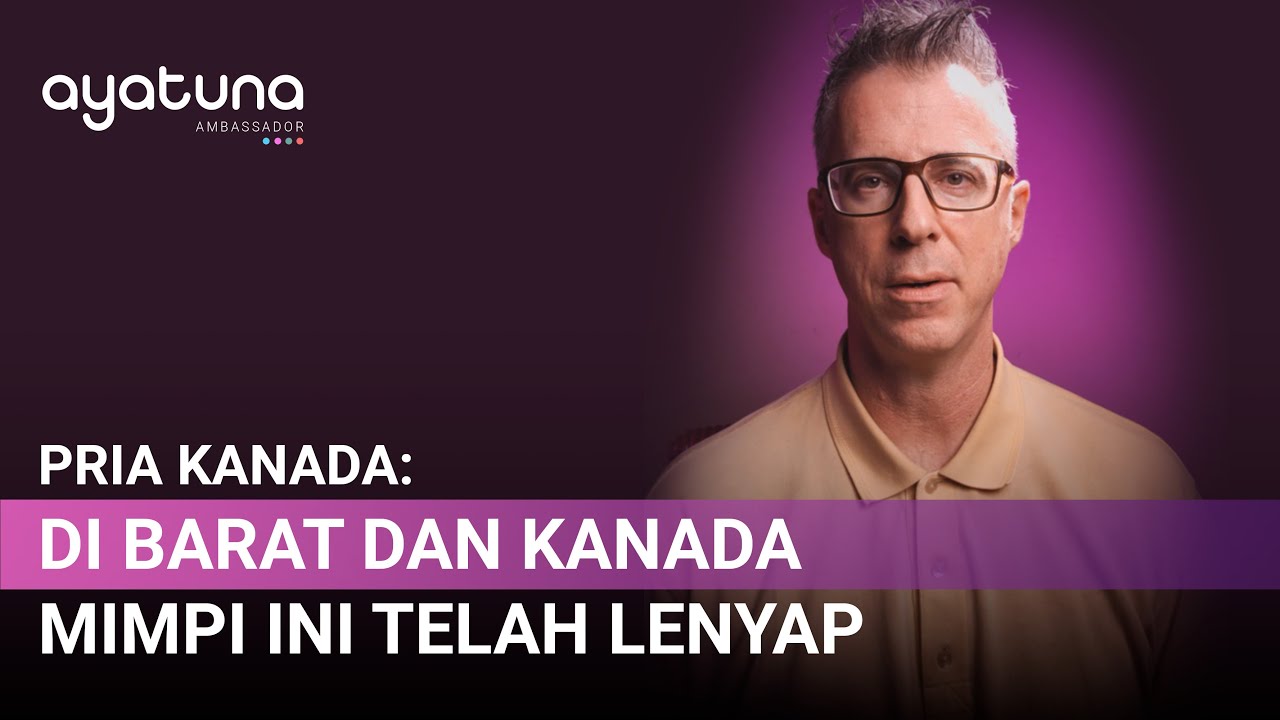 MUALAF ASAL  KANADA INI INGIN ANAK ANAKNYA DIBESARKAN DI INDONESIA