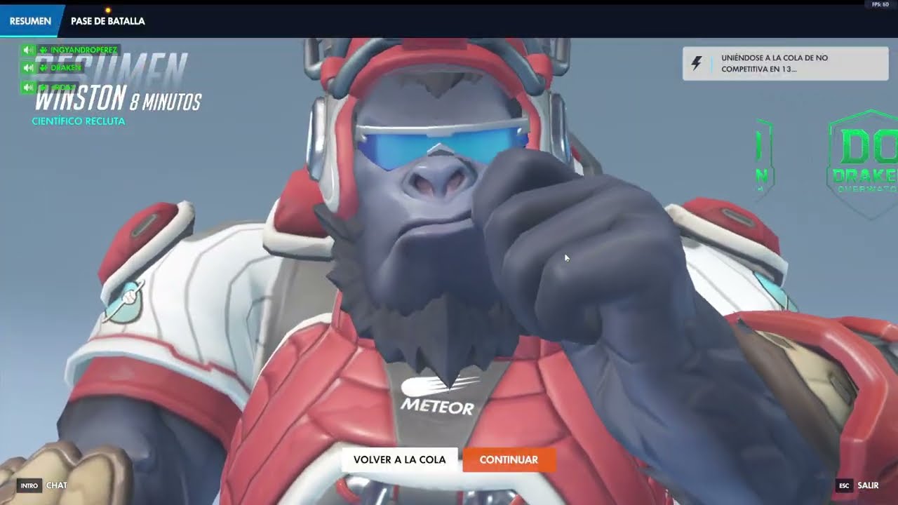 OVERWATCH WINSTON LA MONADA