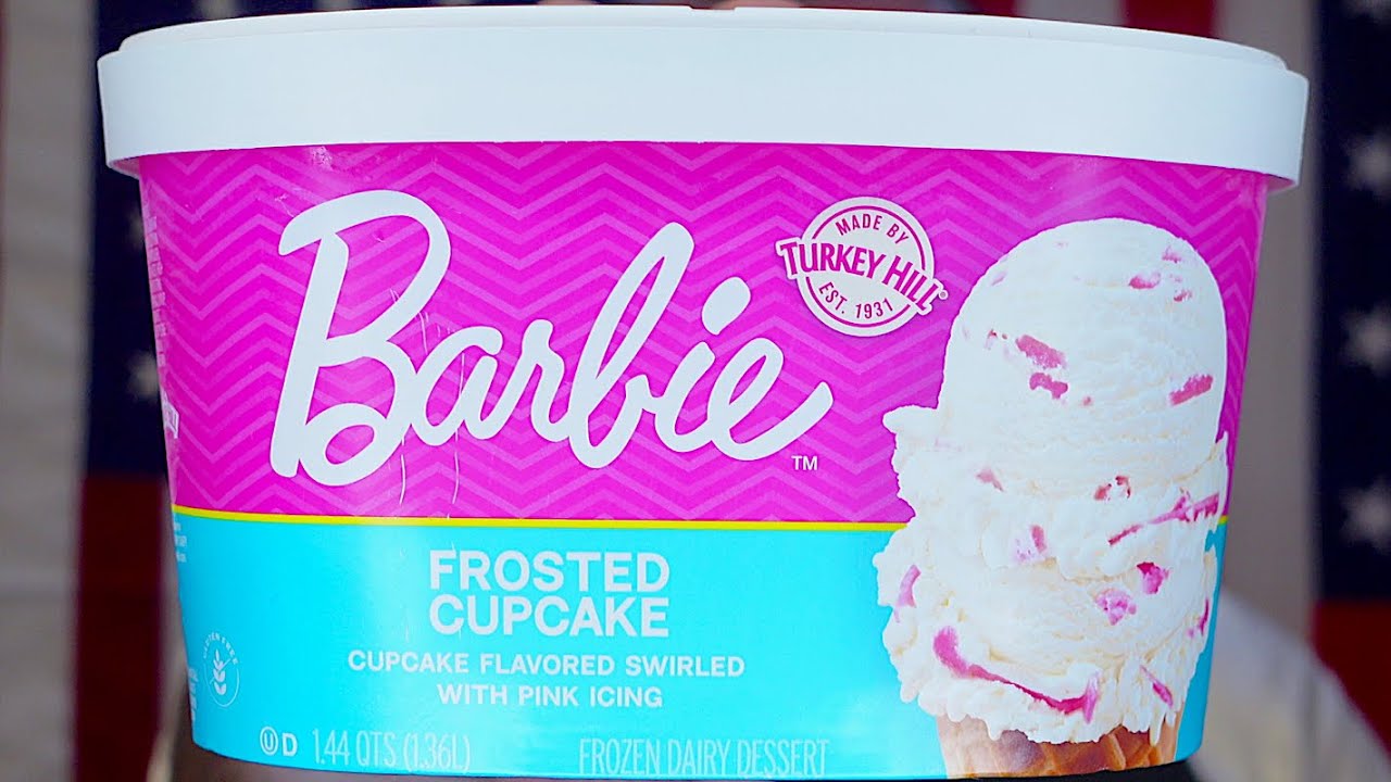 Barbie Frosted Cupcake Ice Cream Review