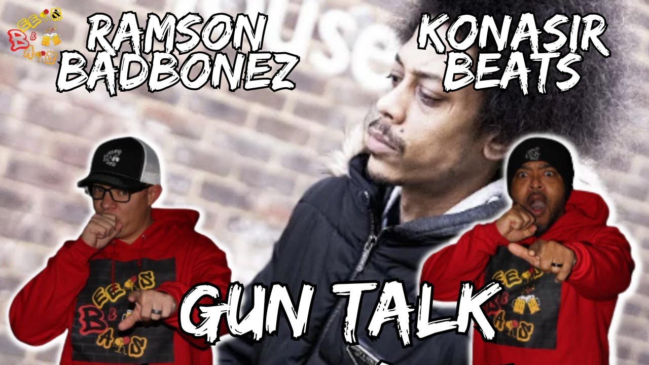 NO ONE USED THIS SCHEME BETTER! | Americans React to Ramson Badbonez x Konasir Beats - Gun Talk