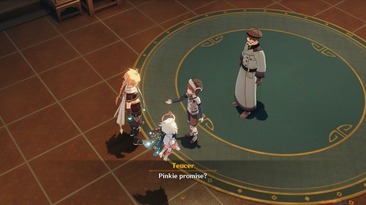Teucer & Paimon Pinkie Promise [ENG] | Genshin Impact