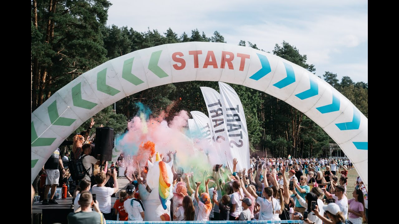 The Color Run 2024 Vilnius #DiscoTour
