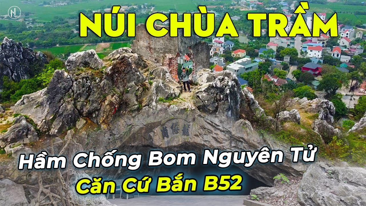 Chùa Trầm-Chương Mỹ Hà Nội, Bí Ẩn Hầm Chống Bom Nguyên Tử, Căn Cứ Bắn B52 Mỹ