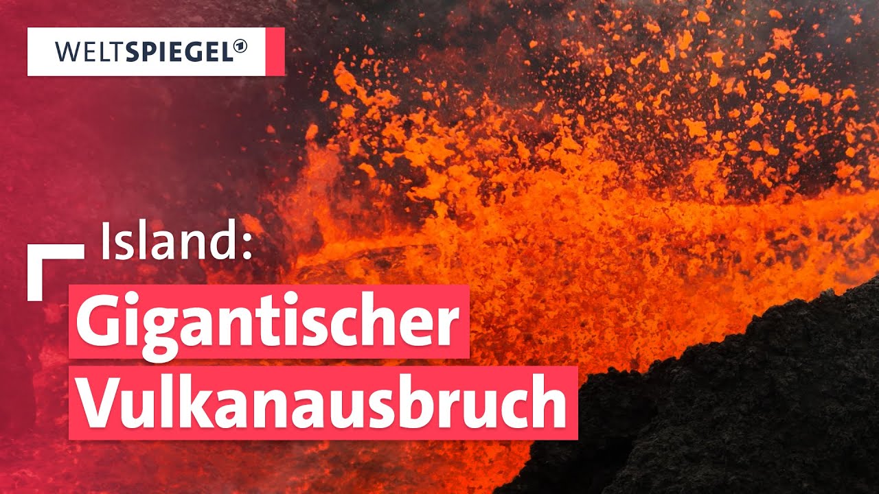 Unglaubliche Naturgewalt bedroht Menschenleben: Vulkan ist eine Gefahr für Grindavík | Weltspiegel