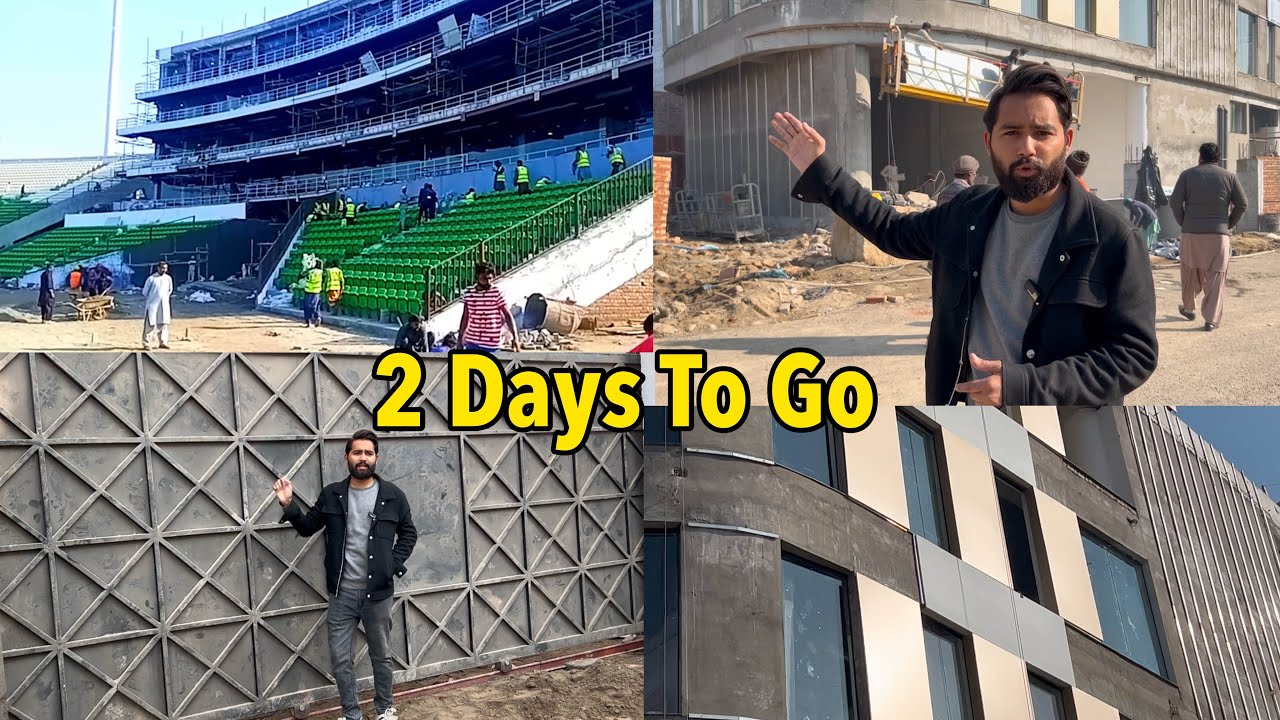 Breaking 🛑 Gaddafi Stadium Big Development Just Before Tri series & Championship trophy