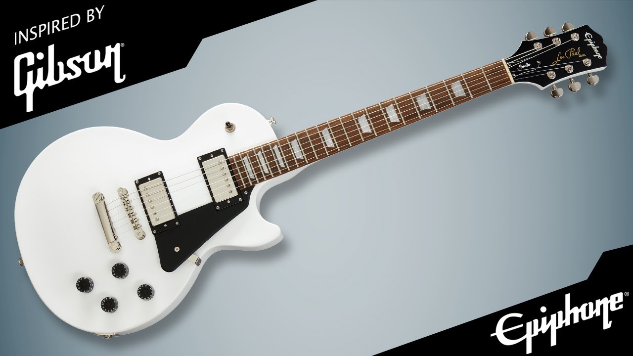 Epiphone Les Paul Studio Alpine White sound & review