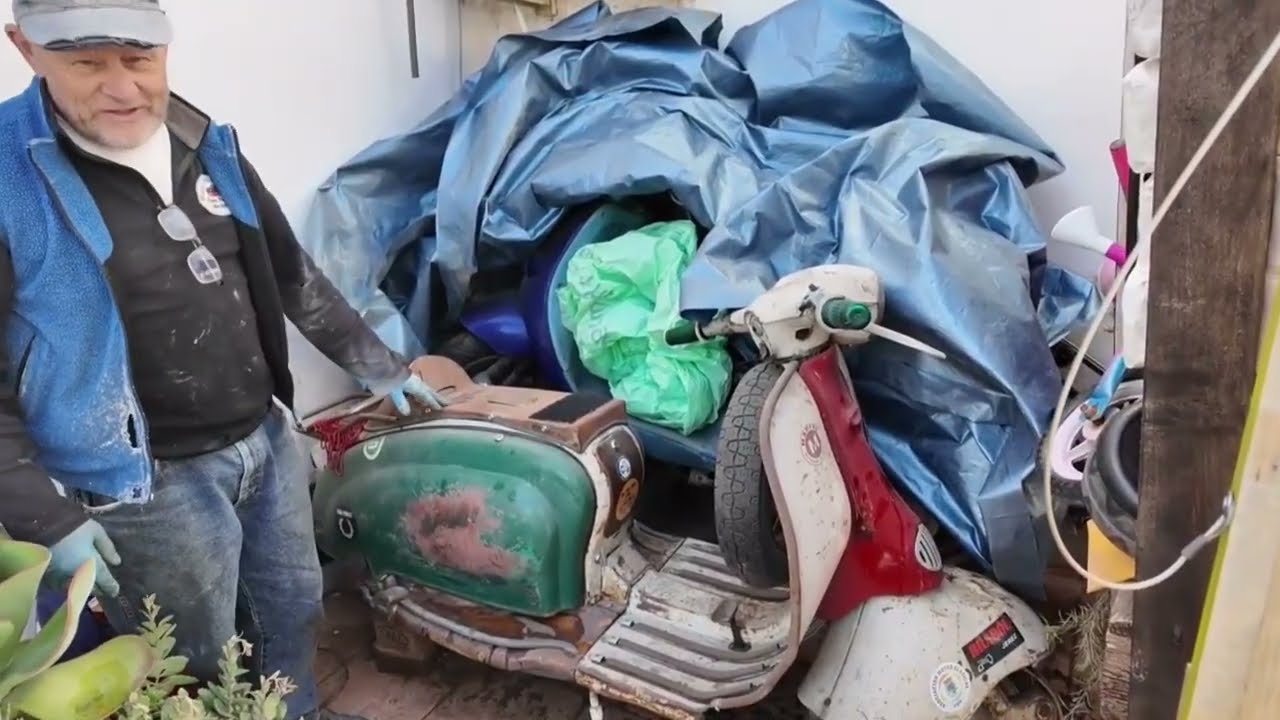 Lambretta#scooter Winter model Rat build series Pt 2