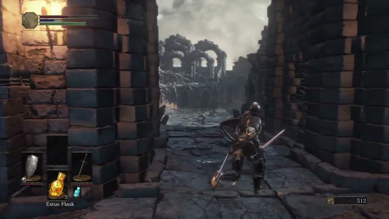 Dark Souls 3 🔴 Longsword Opening Level