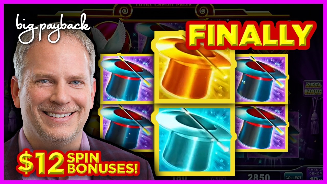 $12/Spin → BONUSES on Hold Onto Your Hat Slots! HIGH LIMIT ACTION!