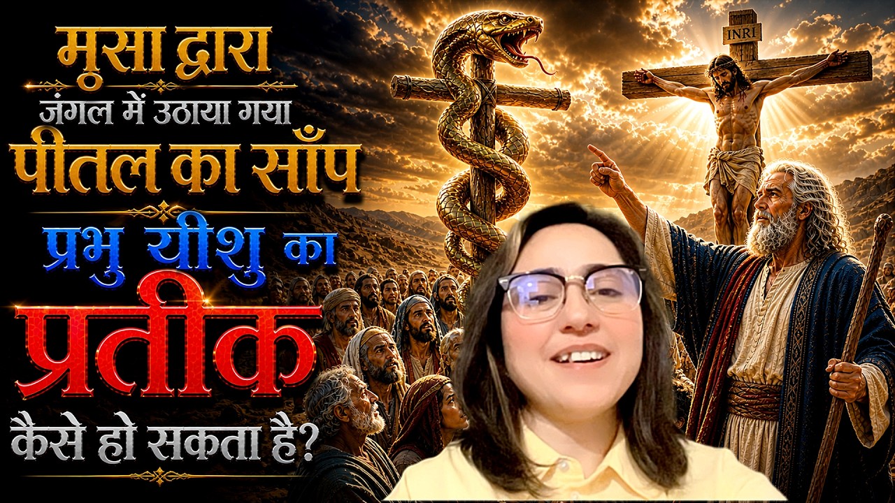 मूसा द्वारा जंगल में उठाया गया पीतल का साँप प्रभु यीशु का प्रतीक कैसे हो सकता है?