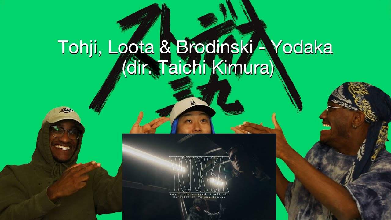 【海外の反応・アメリカ人双子】Tohji, Loota & Brodinski - Yodaka (dir. Taichi Kimura) Studio 39