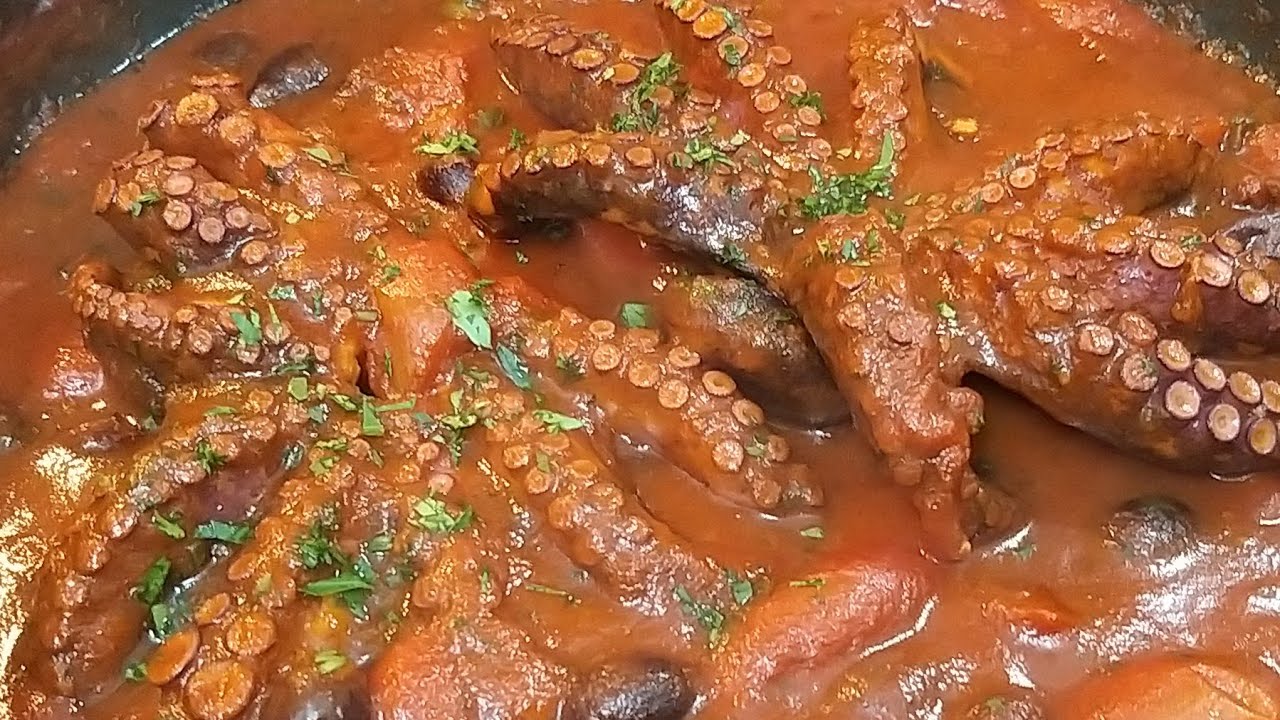 Polpo alla luciana