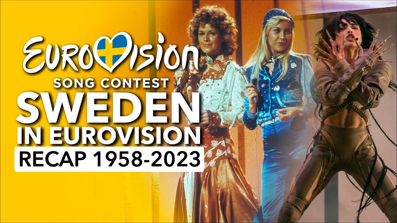 🇸🇪 Sweden in Eurovision Song Contest (1958 - 2023 | RECAP Sverige i Eurovision)